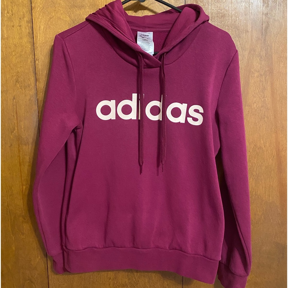 adidas Women’s Essential Linear Pullover Hoodie